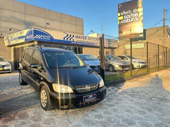 CHEVROLET ZAFIRA 2.0 MPFI EXPRESSION 8V FLEX 4P AUTOMÁTICO